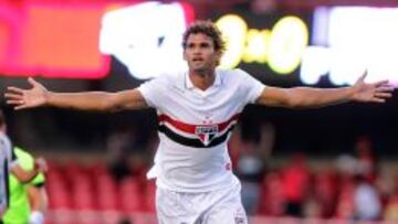 El delantero brasileño Willian José, cuando actuava en el Sao Paulo.