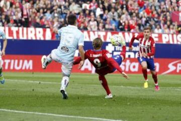 Gol de Griezmann que comienza en un tiro al larguero de Fernando Torres (2-0). 