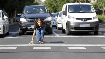 La atleta Marta Pérez posa para As.