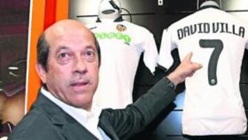 <b>NO SE TOCA. </b>Manuel Llorente sigue convencido de que David Villa jugará en el Valencia la próxima temporada.