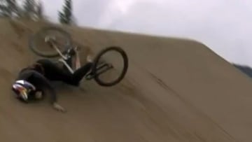 Ca&iacute;da de Emil Johansson en el Red Bull Joyride 2023. 