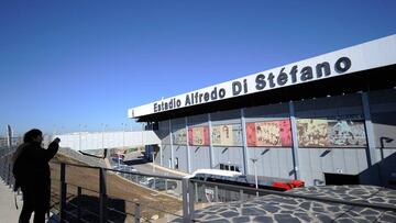 El estadio Alfredo di St&eacute;fano, en Valdebebas.