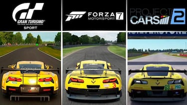 Forza 7, Project CARS 2 o Gran Turismo Sport, ¿cuál elegir?