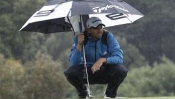 Bland sigue líder, Tiger lejos y Sergio García se despeña