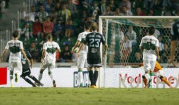 0-1. Nolito anota el primer tanto.