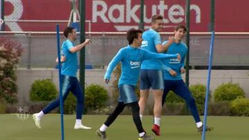 El Barça vuelve a los entrenamientos