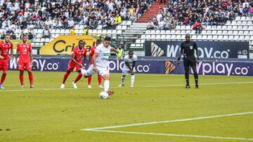 Once Caldas y Am&eacute;rica empatan en Manizales por la fecha 8