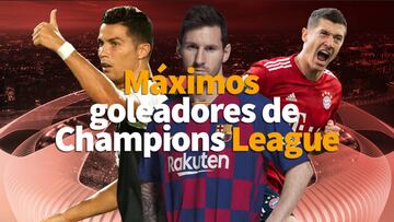 Lewandoski entre los más goleadores de la Champions