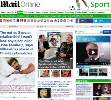 Portadas de la prensa extranjera