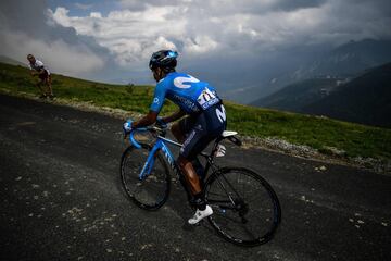 Nairo Quintana protagonizó un ataque de más de 14 kilómetros y logró su primer triunfo en el Tour de Francia de este año.