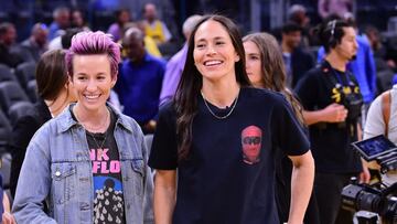 Rapinoe’s long-term partner will be watching on from the stands at Soldier Field as the USWNT legend takes her final bow for the national team.