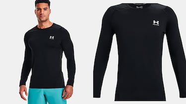 Esta camiseta trmica Under Armour es ligera y capilariza el sudor