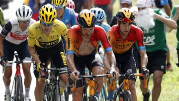 Los españoles en el Tour: Landa y Mas lo intentaron sin éxito