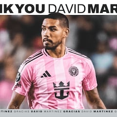 Inter Miami hace oficial la salida de David Martínez