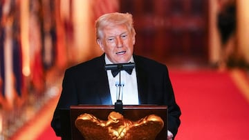 Trump presume el oro del equipo de hockey