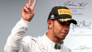Lewis Hamilton, en Hungaroring.