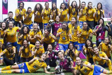 Tigres campe&oacute;n de la Liga MX Femenil en el Clausura 2019.
 
 