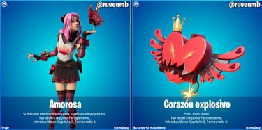 Copa Corazones Salvajes en Fortnite; horarios y cómo conseguir gratis el skin Amorosa
