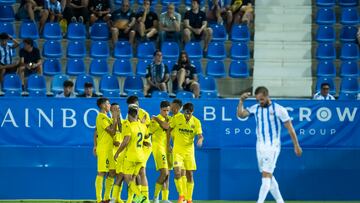 LEGANES VILLARREAL B ALEGRÍA GOL BUTARQUE