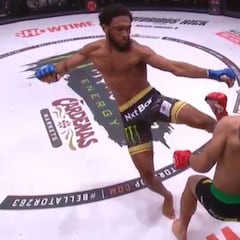 Bellator tiene nuevo rey: AJ McKee fulmina a Pitbull en 117"