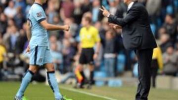 Las instrucciones de Pellegrini al borde del terreno.
