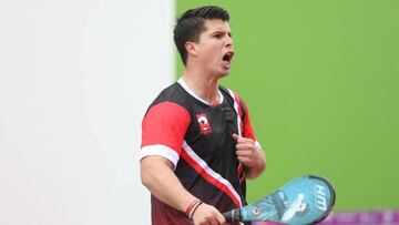 Kevin Martínez le da al Perú el segundo oro en frontón