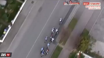 Sólo unos días después de lo ocurrido en la Vuelta al Algarve el despiste general en la llegada se ha repetido en Francia perjudicando a Enric Mas y a Juan Ayuso.