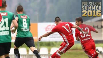 Alan Pulido marca su tercera anotación en pretemporada