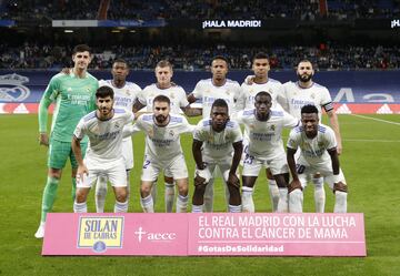 Equipo del Real Madrid.