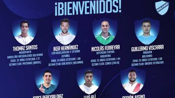 El club de La Paz anunció las contrataciones de nueve futbolistas, incluido el español Iker Hernández, que reforzarán al equipo en la próxima Libertadores.
