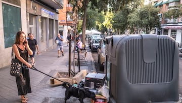 Dejar basura fuera del contenedor puede acarrear fuertes sanciones.