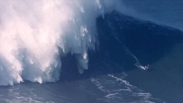 Maya Gabeira, Nazar&eacute;, Enero de 2018