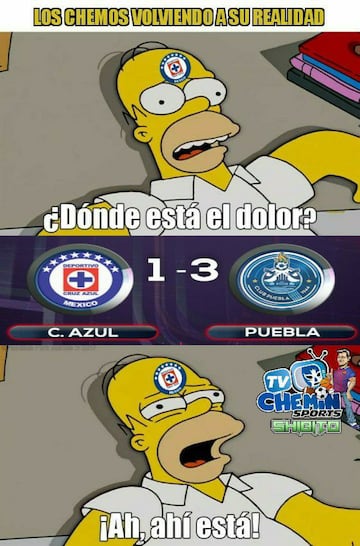 Los memes no perdonan la derrota del Cruz Azul