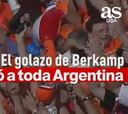 El gol de Dennis Bergkamp que calló a toda Argentina
