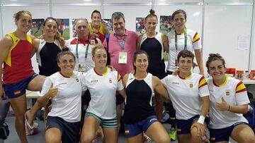 08/08/16 CONSEJO SUPERIOR DE DEPORTES CSD
JUEGOS OLIMPICOS RIO 2016
MIGUEL CARDENAL Y SELECCION DE ESPAÑOLA ESPAÑA RUGBY 7 FEMENINO
ENVIA PRENSA CSD