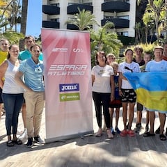España acogerá a 9 atletas ucranianos durante 50 días