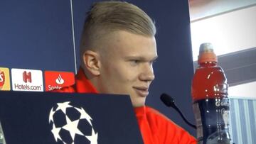 Las palabras de Haaland hace un mes que ahora le echan en cara