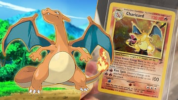 pokemon juego cartas coleccionables charizard