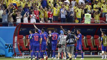 Mira cu&aacute;ndo ser&aacute; el pr&oacute;ximo duelo de Colombia en el Mundial de Rusia 2018