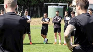 Cazorla, de entrenar en Tercera a la Selección en un año