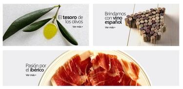 “Alimentos y vinos de España”, la tienda online dentro de Amazon para exportar la gastronomía española