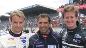 <b>'SPANISH TEAM'. </b>Antonio García, Marc Gené y Lucas Ordóñez.