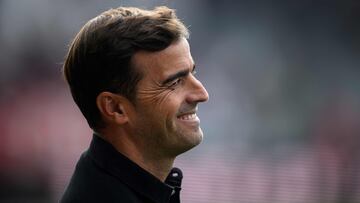Carles Martinez, durante el partido de su Toulouse ante el Stade Brestois.