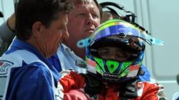 <b>VACÍO DE MEMORIA. </b>Felipe Massa no se acuerda de nada de lo que ocurrió en su accidente.
