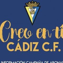 El Cádiz presenta su campaña de abonados 2020-21: "Creo en ti"