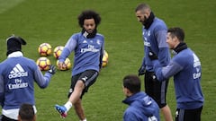 Real Madrid-Napoli: Cristiano Ronaldo rejoins group training