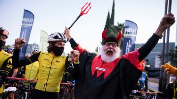 El 'diablo', en L'Étape Granada del año pasado.