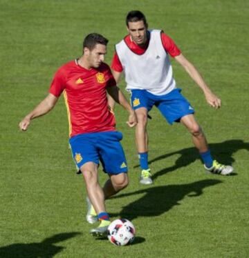 Koke y Bruno.