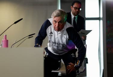 Ancelotti: “Si Florentino no va al Clásico, es por el bien del club”