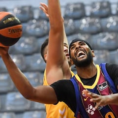 El Barça doblega al UCAM en los dos minutos finales